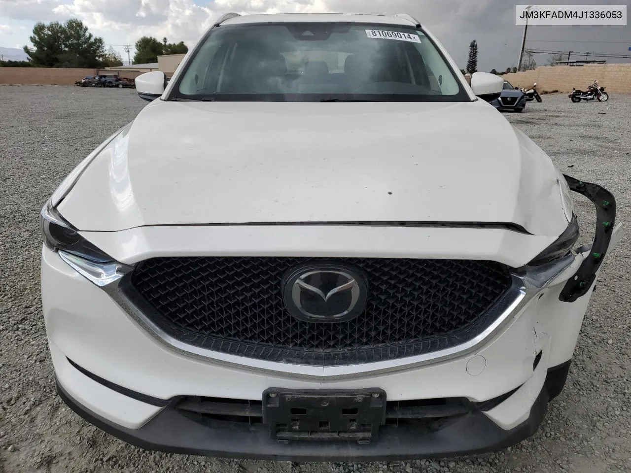 2018 Mazda Cx-5 Grand Touring VIN: JM3KFADM4J1336053 Lot: 81069014