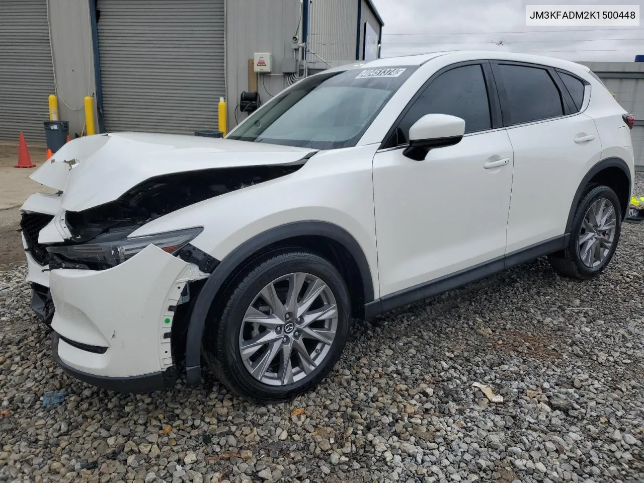 2019 Mazda Cx-5 Grand Touring VIN: JM3KFADM2K1500448 Lot: 40451374