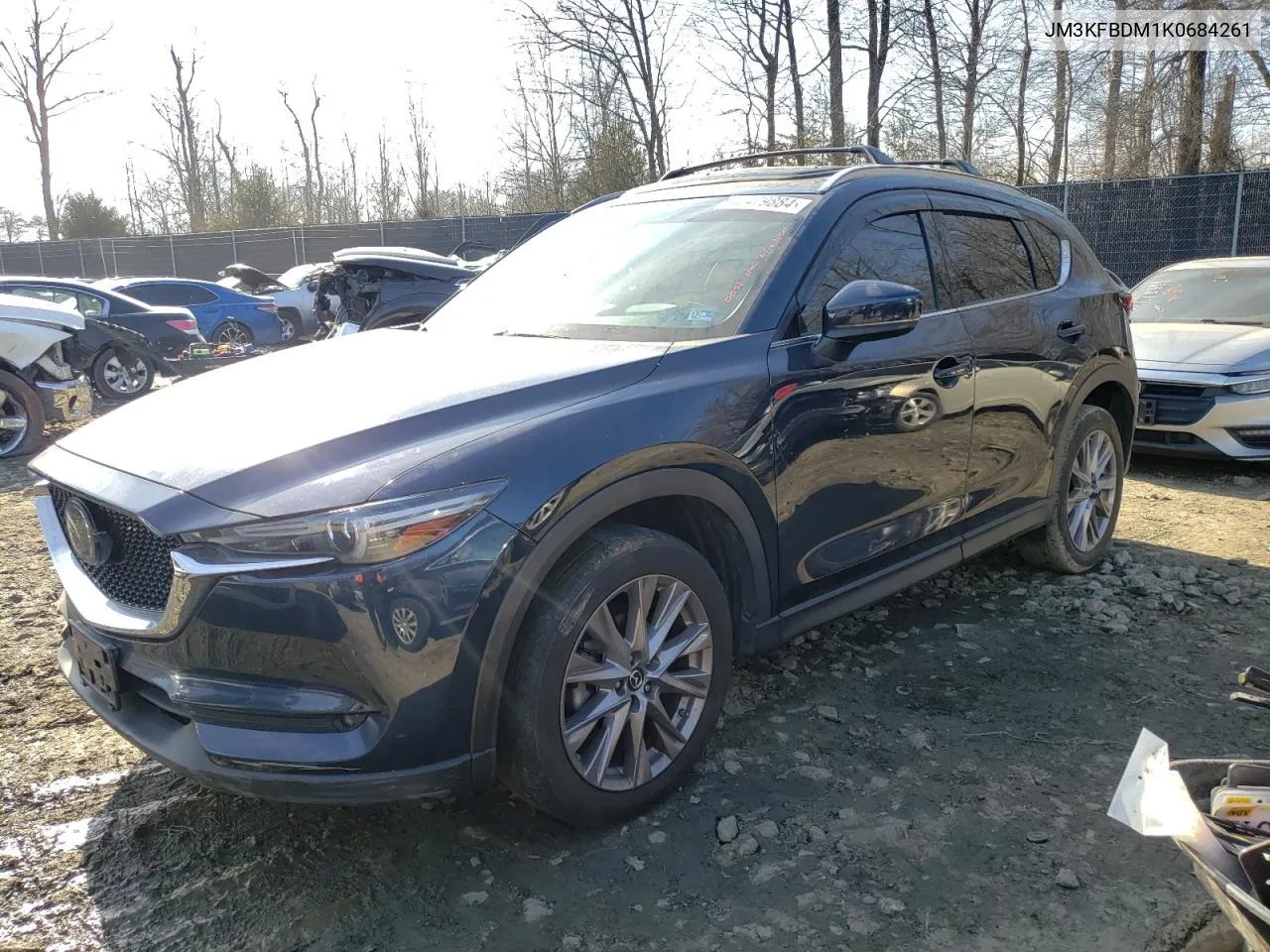 2019 Mazda Cx-5 Grand Touring VIN: JM3KFBDM1K0684261 Lot: 42479884