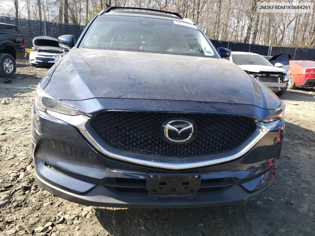 2019 Mazda Cx-5 Grand Touring VIN: JM3KFBDM1K0684261 Lot: 42479884