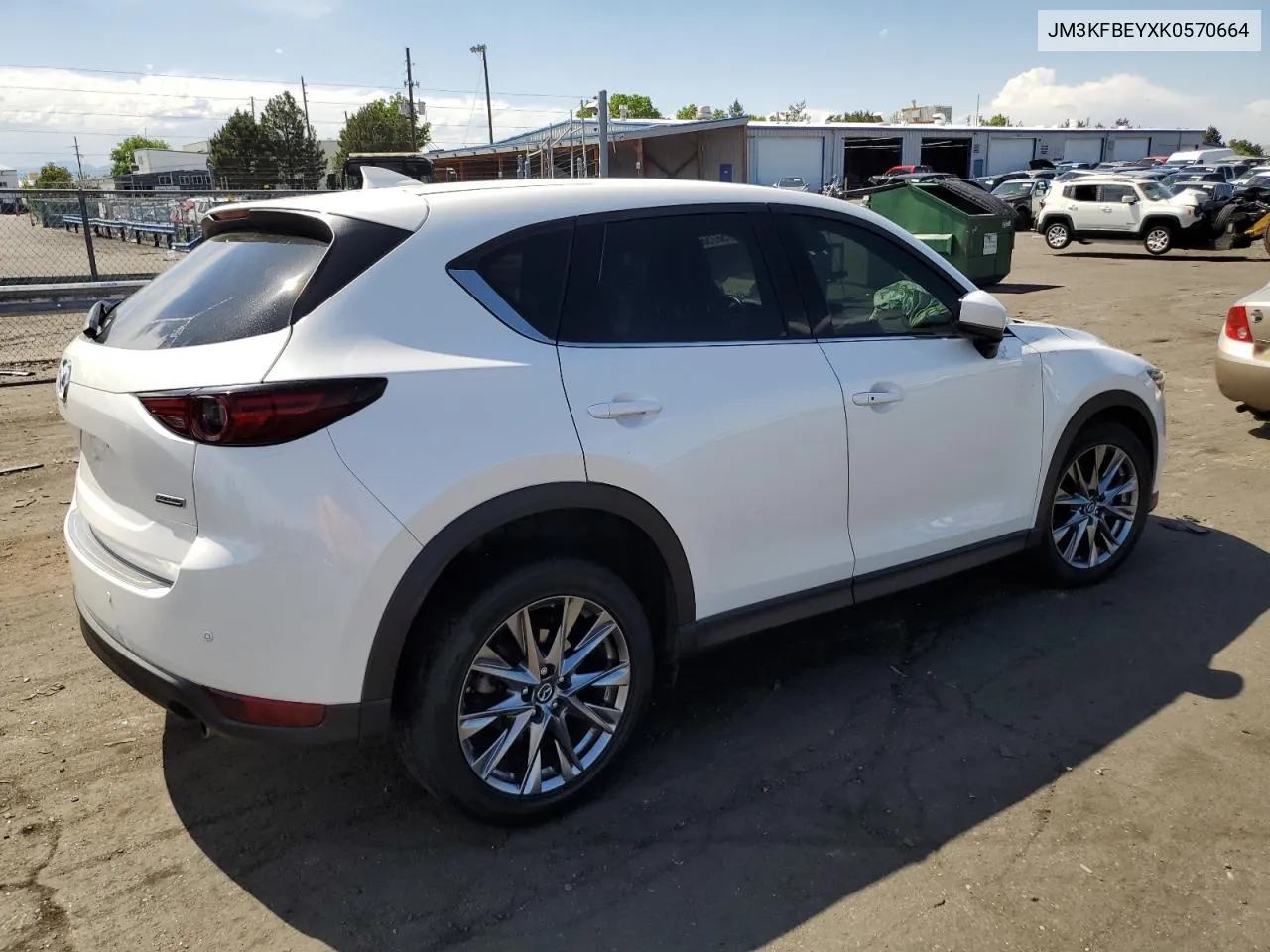 2019 Mazda Cx-5 Signature VIN: JM3KFBEYXK0570664 Lot: 56756234