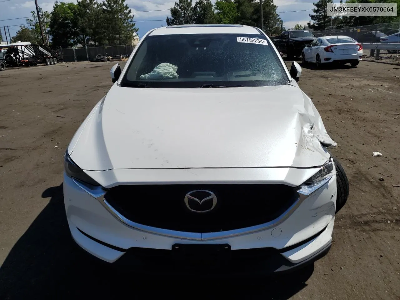 JM3KFBEYXK0570664 2019 Mazda Cx-5 Signature