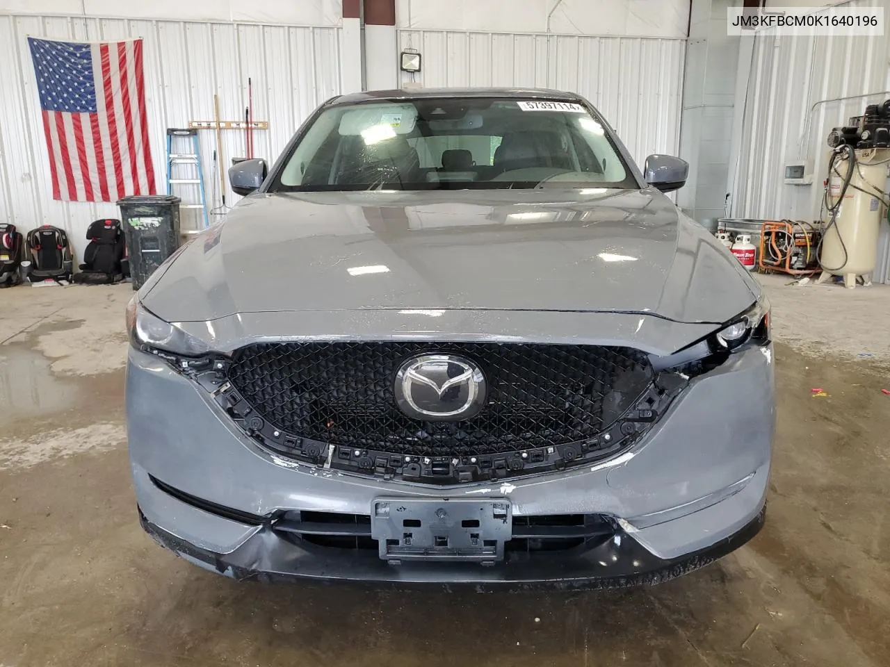 2019 Mazda Cx-5 Touring VIN: JM3KFBCM0K1640196 Lot: 57397114