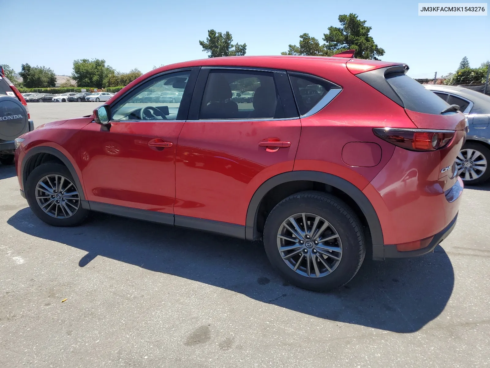 2019 Mazda Cx-5 Touring VIN: JM3KFACM3K1543276 Lot: 58518234