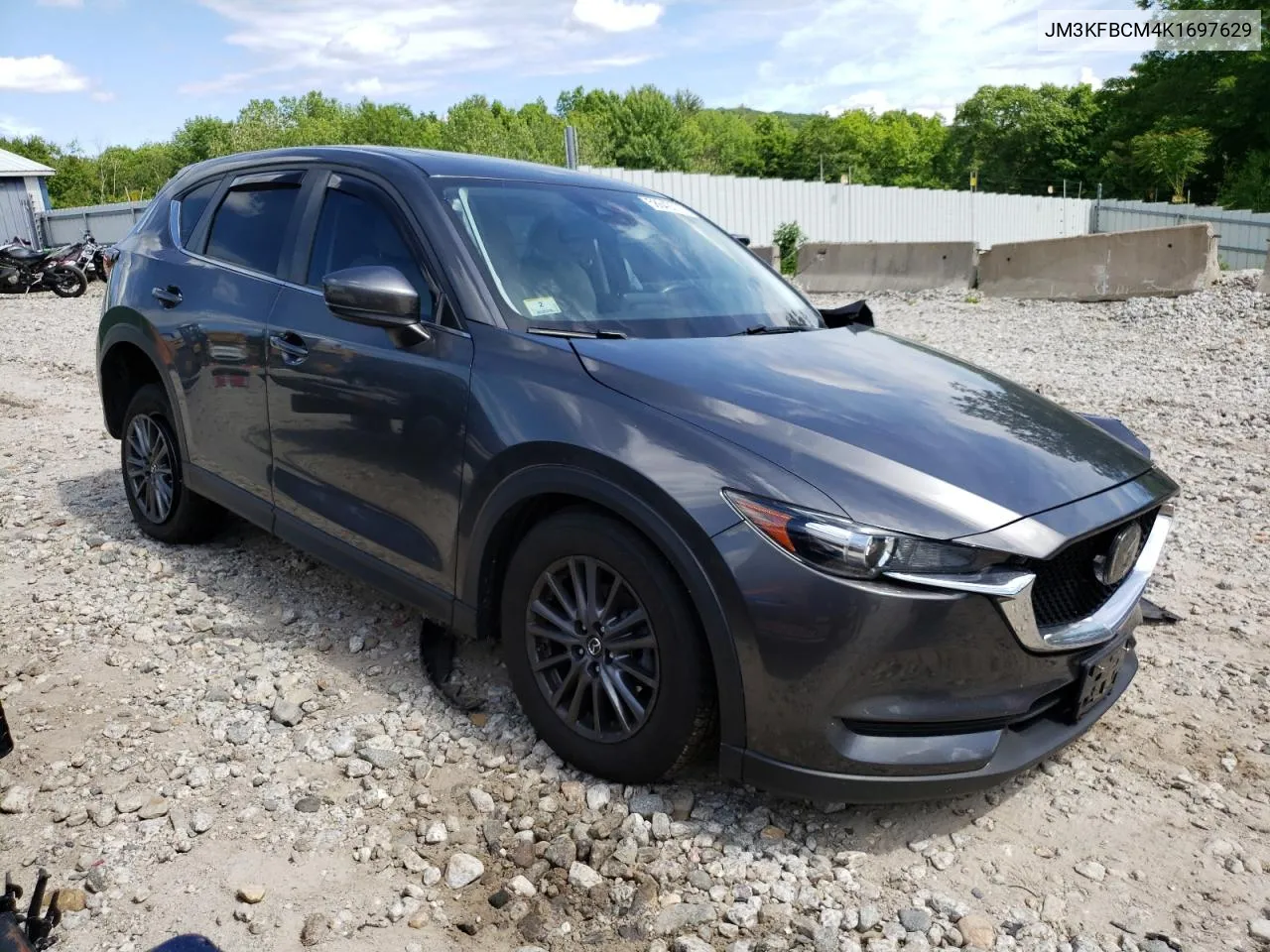 2019 Mazda Cx-5 Touring VIN: JM3KFBCM4K1697629 Lot: 58642314