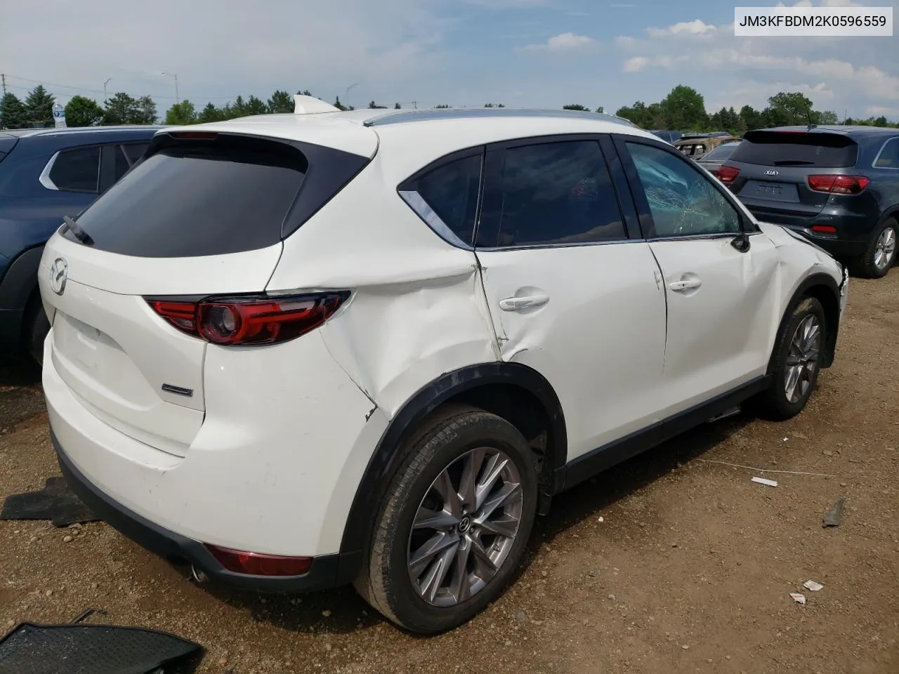 2019 Mazda Cx-5 Grand Touring VIN: JM3KFBDM2K0596559 Lot: 58669864