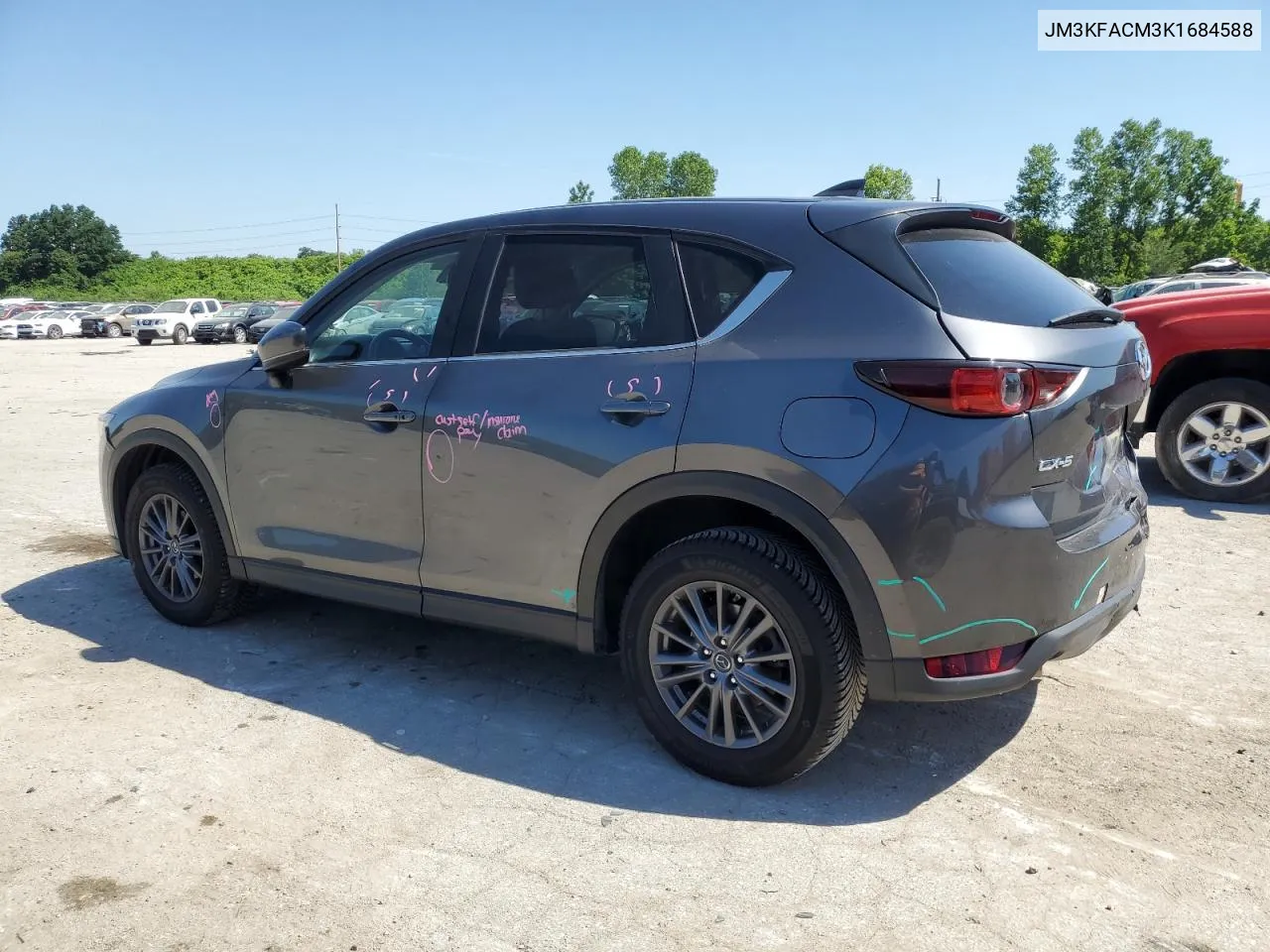 JM3KFACM3K1684588 2019 Mazda Cx-5 Touring