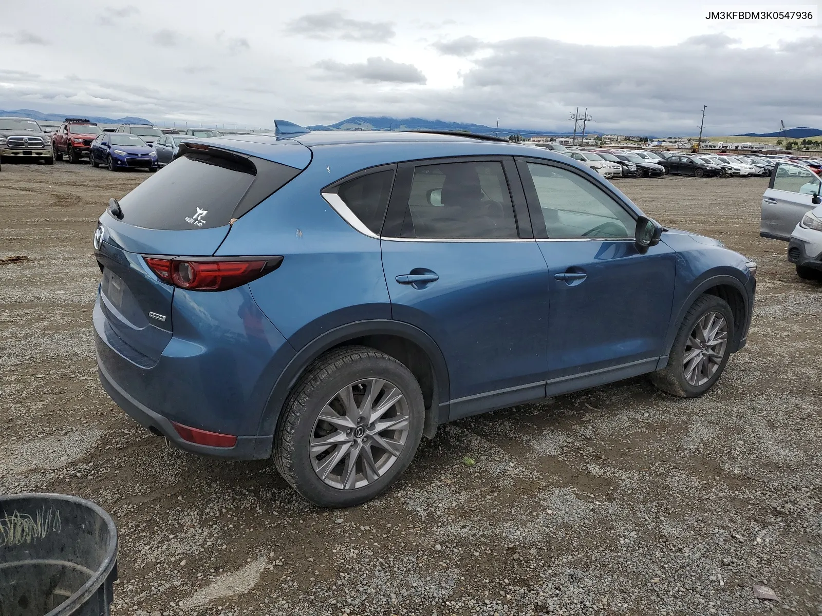 2019 Mazda Cx-5 Grand Touring VIN: JM3KFBDM3K0547936 Lot: 59539274