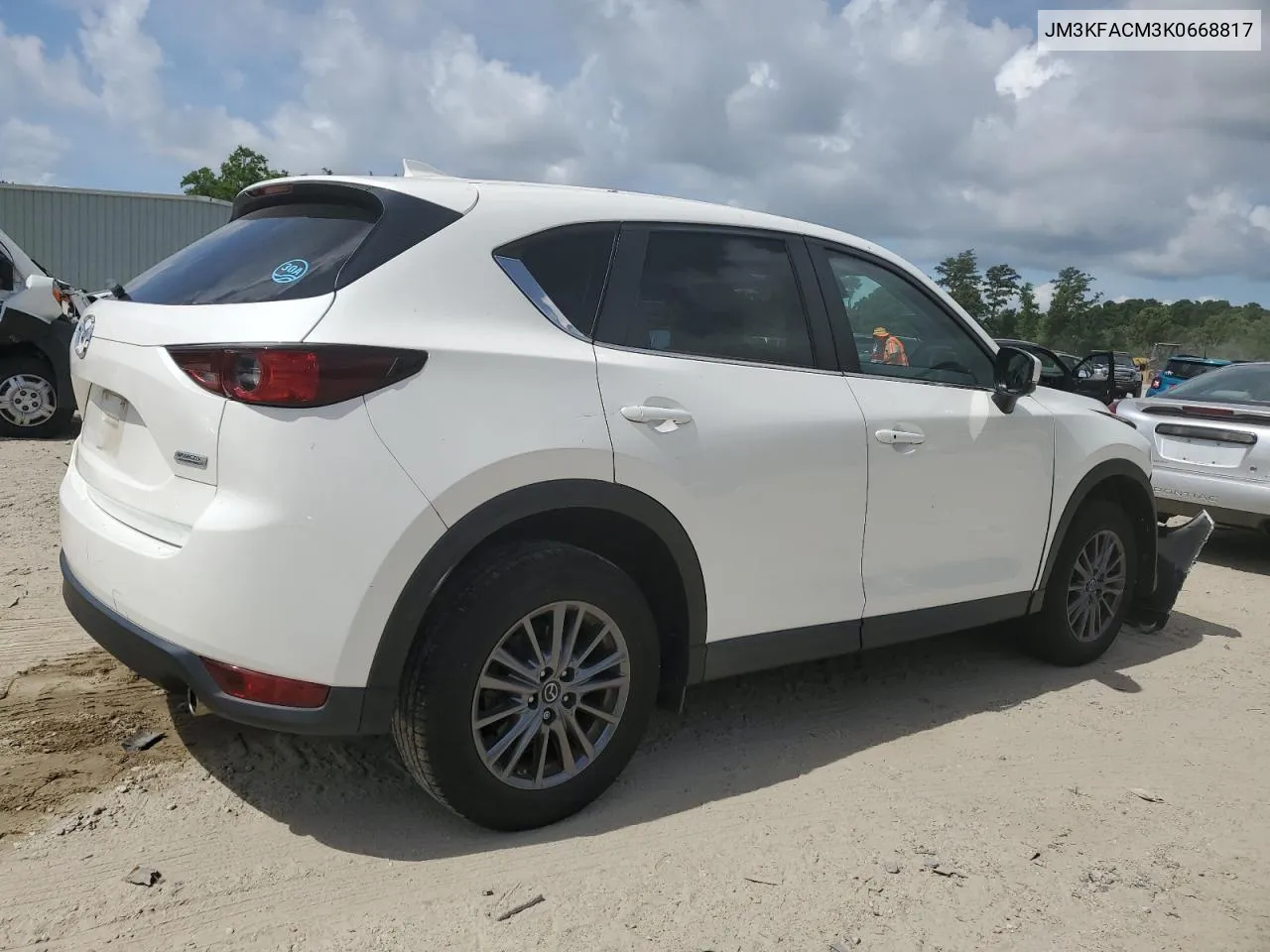 2019 Mazda Cx-5 Touring VIN: JM3KFACM3K0668817 Lot: 59685314