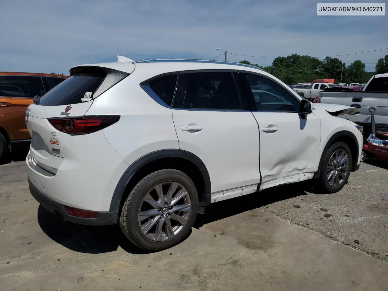 2019 Mazda Cx-5 Grand Touring VIN: JM3KFADM9K1640271 Lot: 60818574