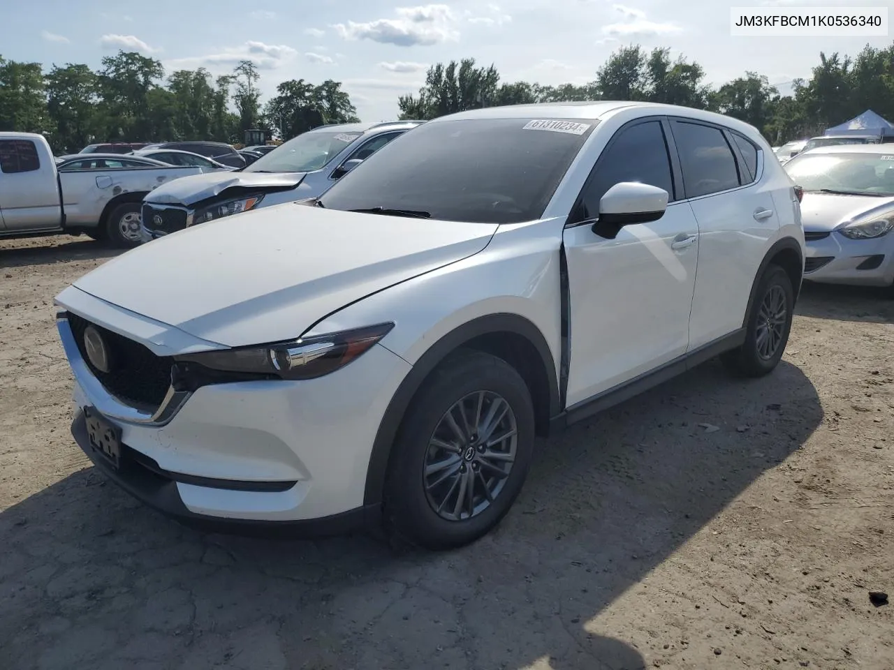 2019 Mazda Cx-5 Touring VIN: JM3KFBCM1K0536340 Lot: 61310234