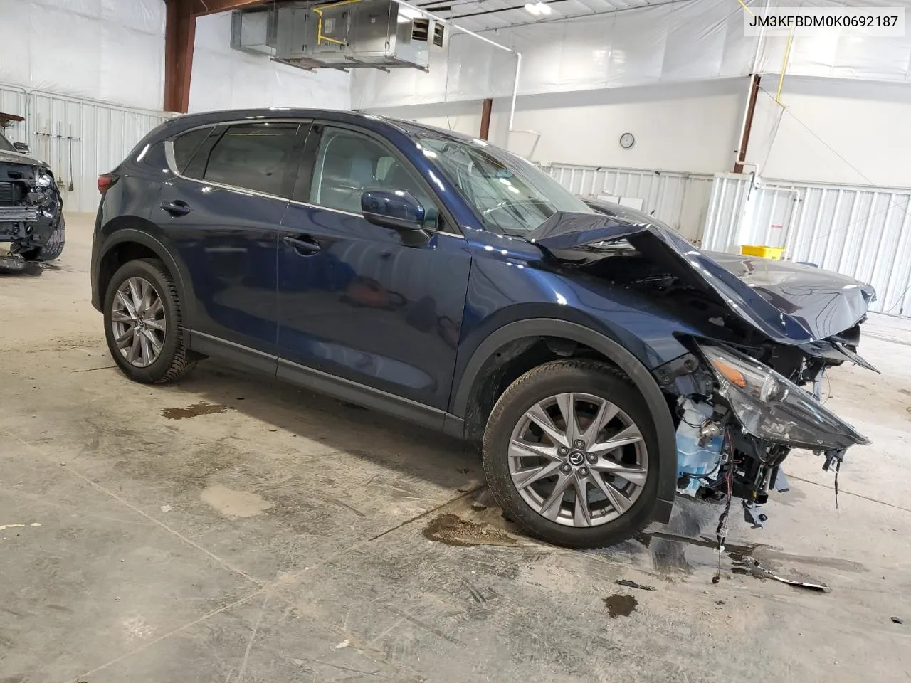 2019 Mazda Cx-5 Grand Touring VIN: JM3KFBDM0K0692187 Lot: 61319994