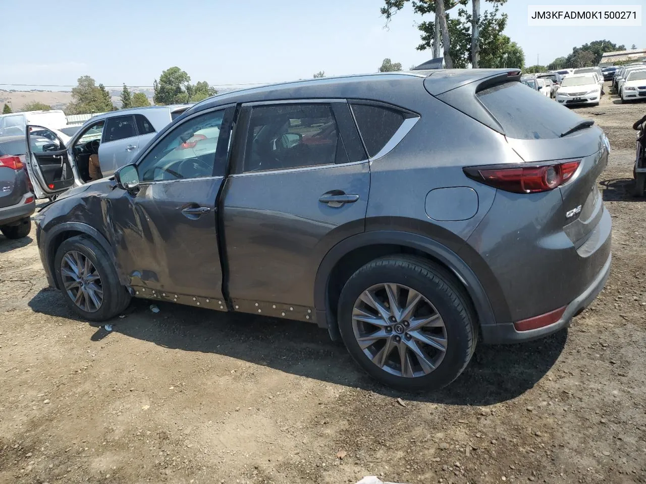 2019 Mazda Cx-5 Grand Touring VIN: JM3KFADM0K1500271 Lot: 62097854