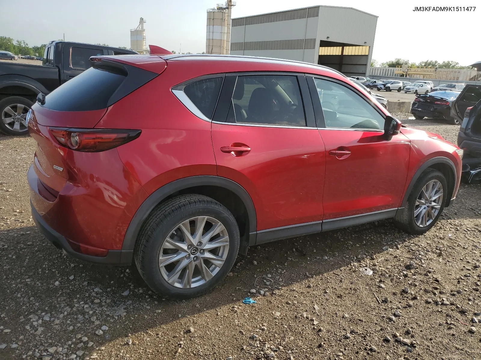 2019 Mazda Cx-5 Grand Touring VIN: JM3KFADM9K1511477 Lot: 62434224