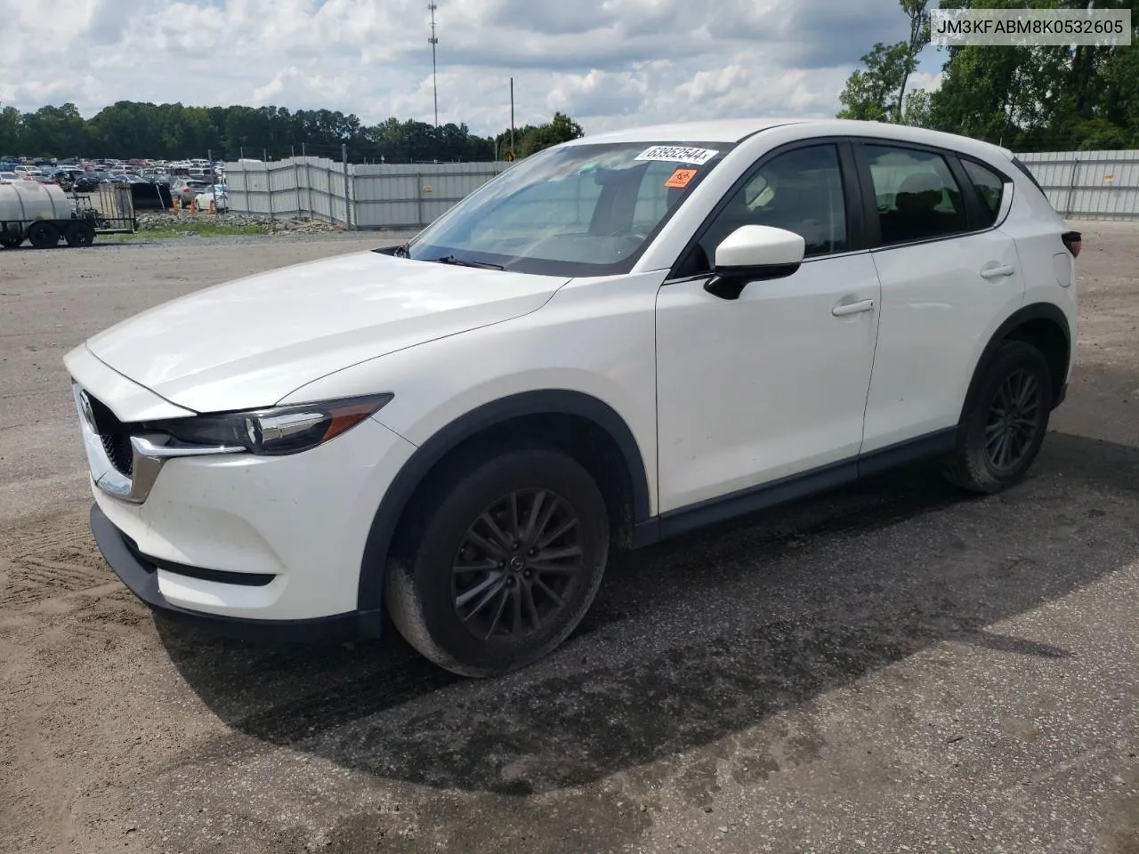 2019 Mazda Cx-5 Sport VIN: JM3KFABM8K0532605 Lot: 63952544