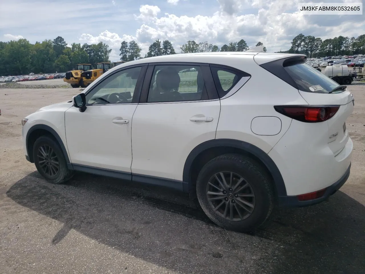 2019 Mazda Cx-5 Sport VIN: JM3KFABM8K0532605 Lot: 63952544