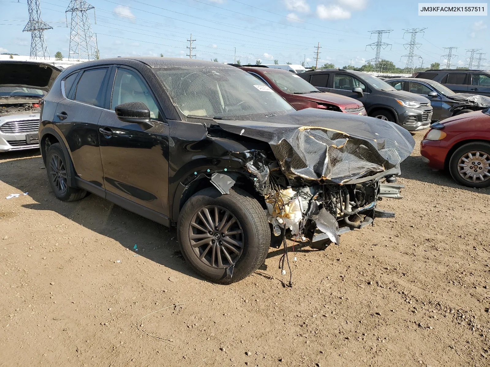 JM3KFACM2K1557511 2019 Mazda Cx-5 Touring