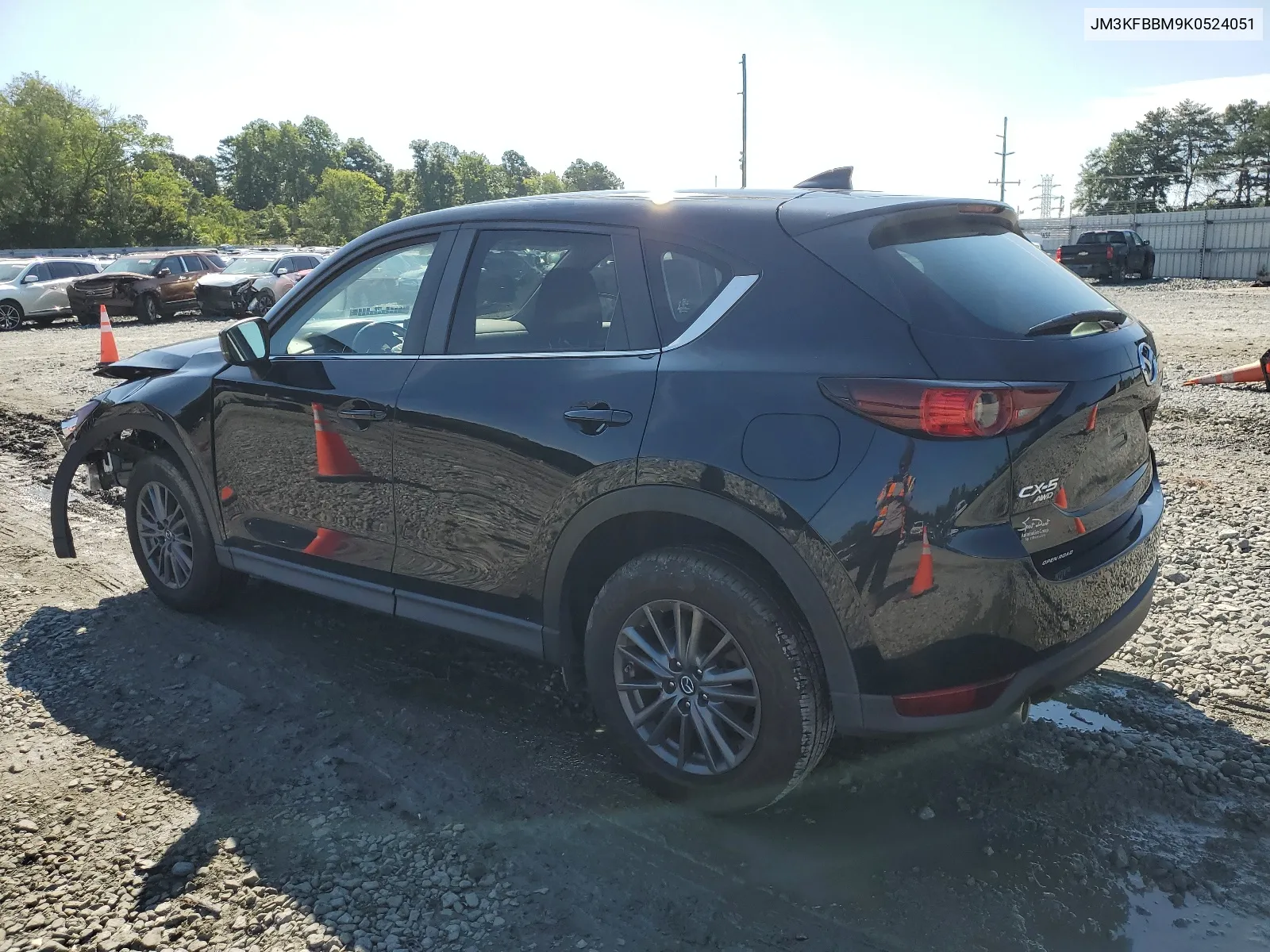 2019 Mazda Cx-5 Sport VIN: JM3KFBBM9K0524051 Lot: 64300294