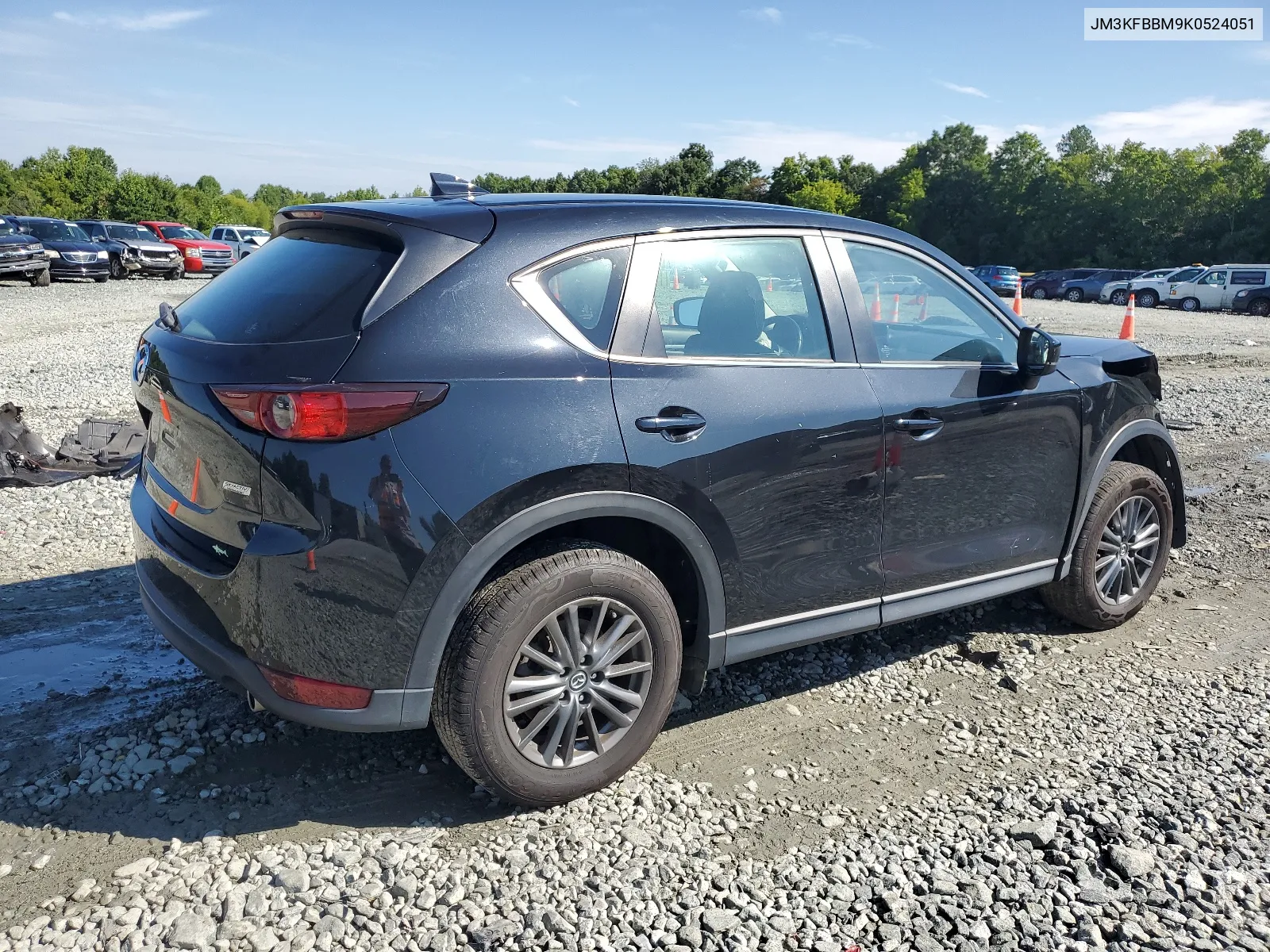 2019 Mazda Cx-5 Sport VIN: JM3KFBBM9K0524051 Lot: 64300294