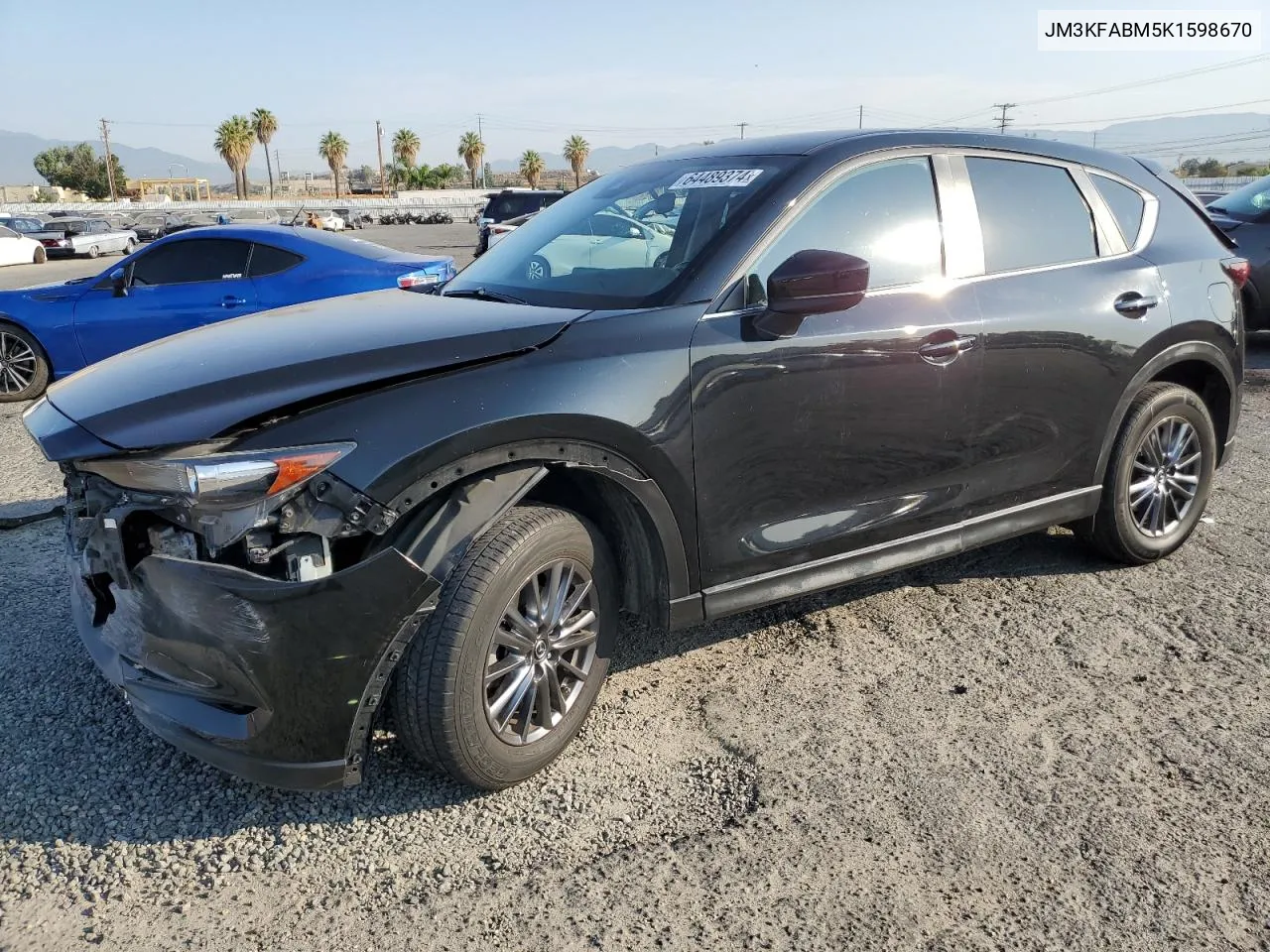 JM3KFABM5K1598670 2019 Mazda Cx-5 Sport