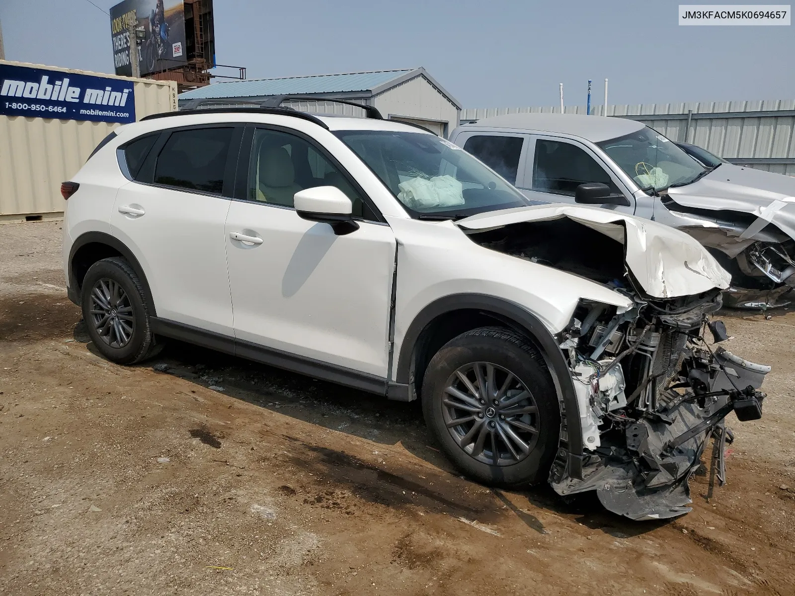 2019 Mazda Cx-5 Touring VIN: JM3KFACM5K0694657 Lot: 64576464