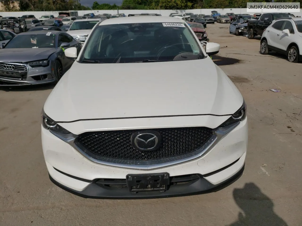 2019 Mazda Cx-5 Touring VIN: JM3KFACM4K0629640 Lot: 64696234