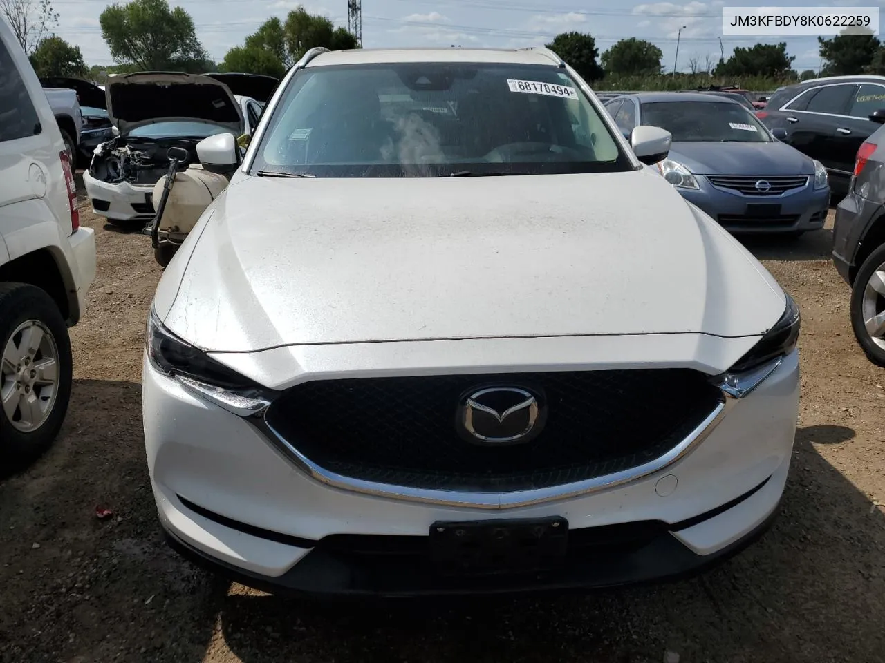 2019 Mazda Cx-5 Grand Touring Reserve VIN: JM3KFBDY8K0622259 Lot: 68178494