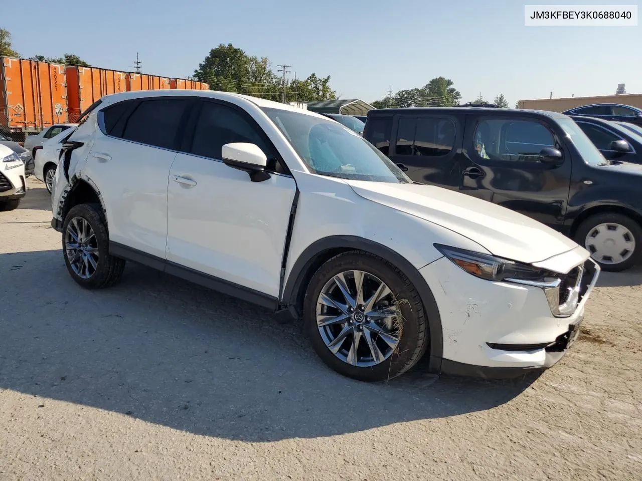 2019 Mazda Cx-5 Signature VIN: JM3KFBEY3K0688040 Lot: 68819644