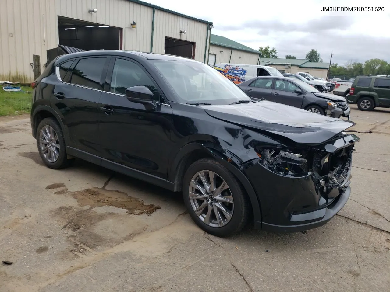 2019 Mazda Cx-5 Grand Touring VIN: JM3KFBDM7K0551620 Lot: 68995494