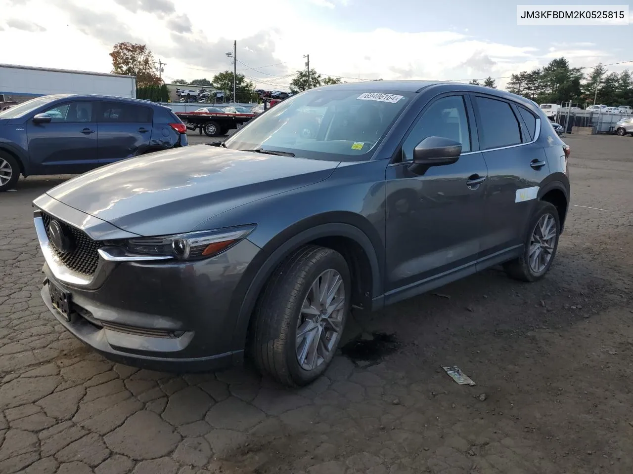 2019 Mazda Cx-5 Grand Touring VIN: JM3KFBDM2K0525815 Lot: 69406164