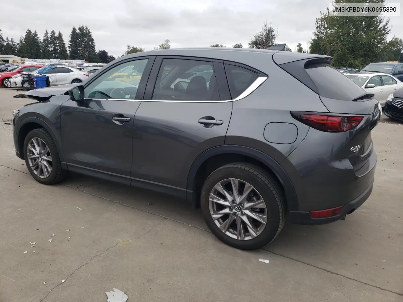 2019 Mazda Cx-5 Grand Touring Reserve VIN: JM3KFBDY6K0695890 Lot: 71857764