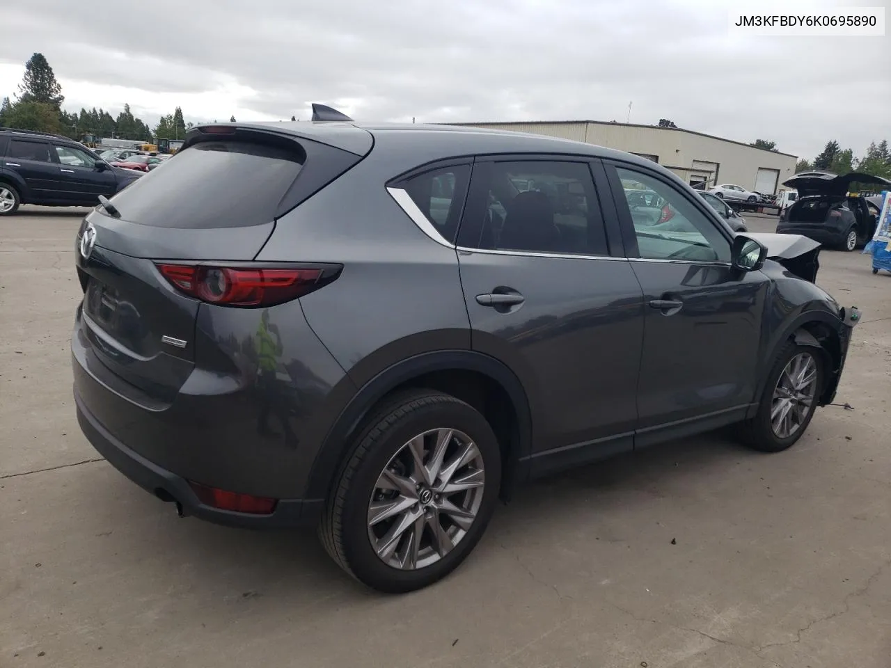 2019 Mazda Cx-5 Grand Touring Reserve VIN: JM3KFBDY6K0695890 Lot: 71857764