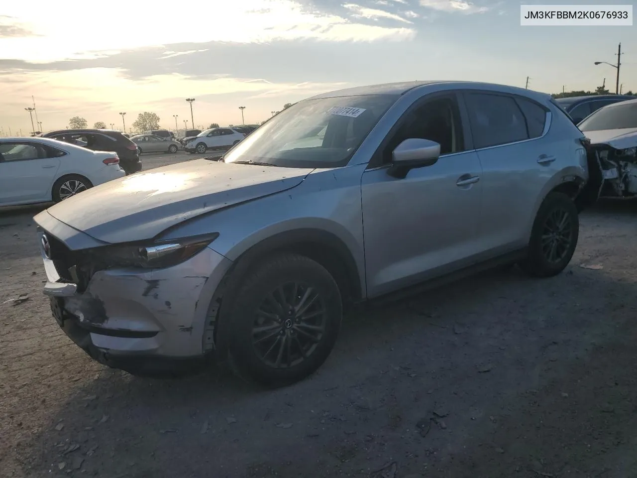 2019 Mazda Cx-5 Sport VIN: JM3KFBBM2K0676933 Lot: 72077414