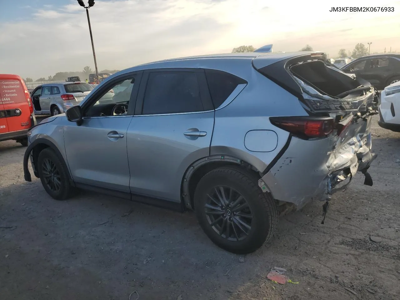 2019 Mazda Cx-5 Sport VIN: JM3KFBBM2K0676933 Lot: 72077414