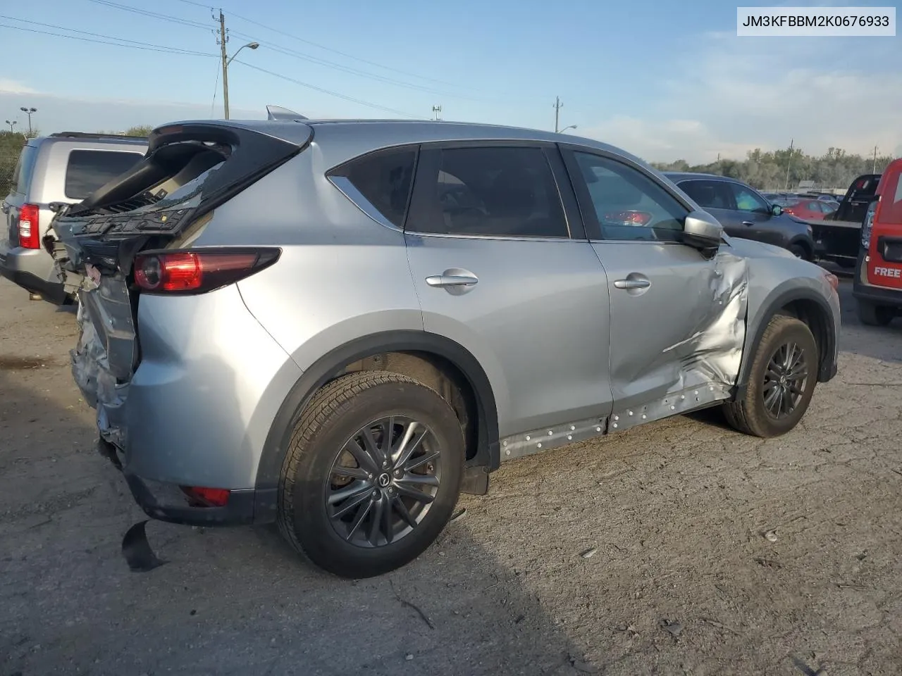 2019 Mazda Cx-5 Sport VIN: JM3KFBBM2K0676933 Lot: 72077414