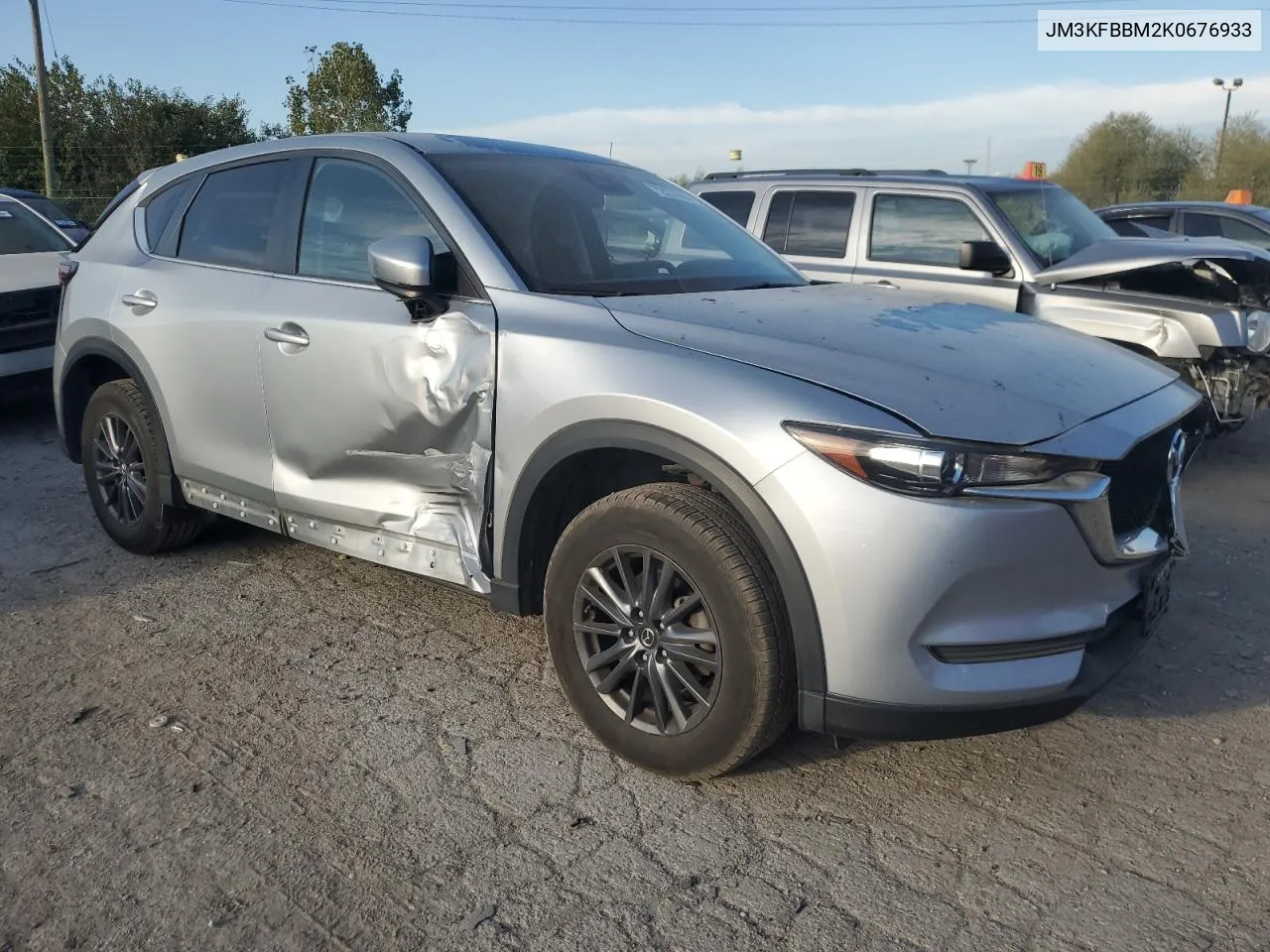 2019 Mazda Cx-5 Sport VIN: JM3KFBBM2K0676933 Lot: 72077414