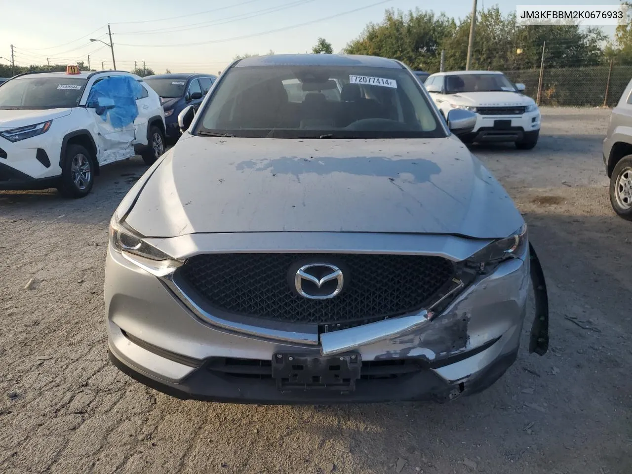 2019 Mazda Cx-5 Sport VIN: JM3KFBBM2K0676933 Lot: 72077414