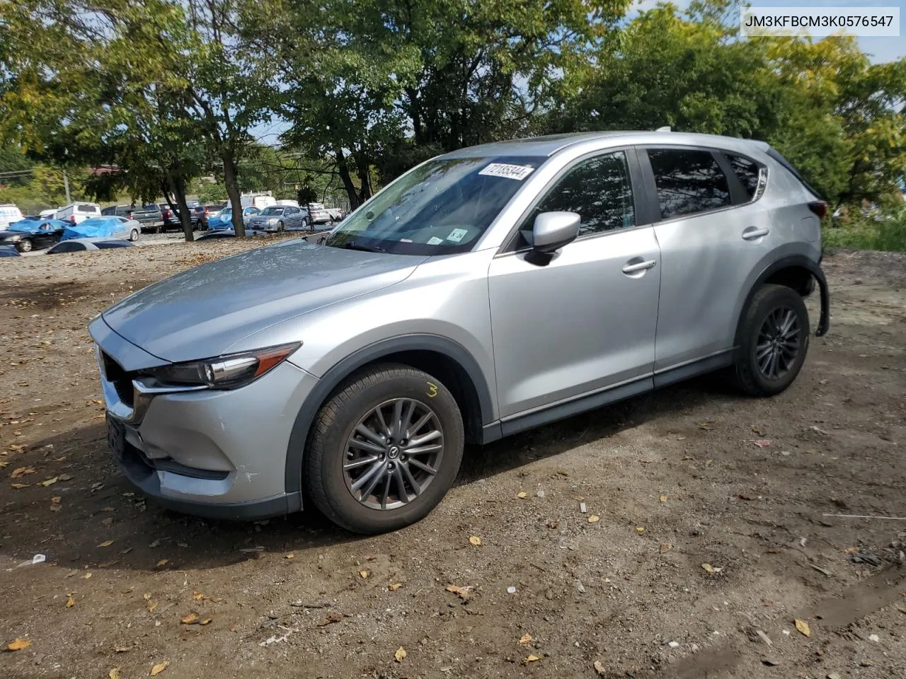 2019 Mazda Cx-5 Touring VIN: JM3KFBCM3K0576547 Lot: 72185344