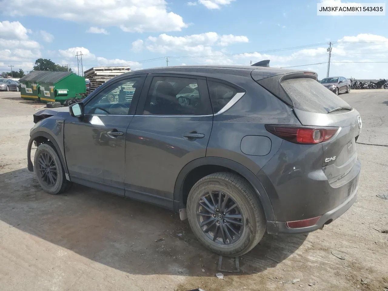 2019 Mazda Cx-5 Touring VIN: JM3KFACM8K1543435 Lot: 72279394