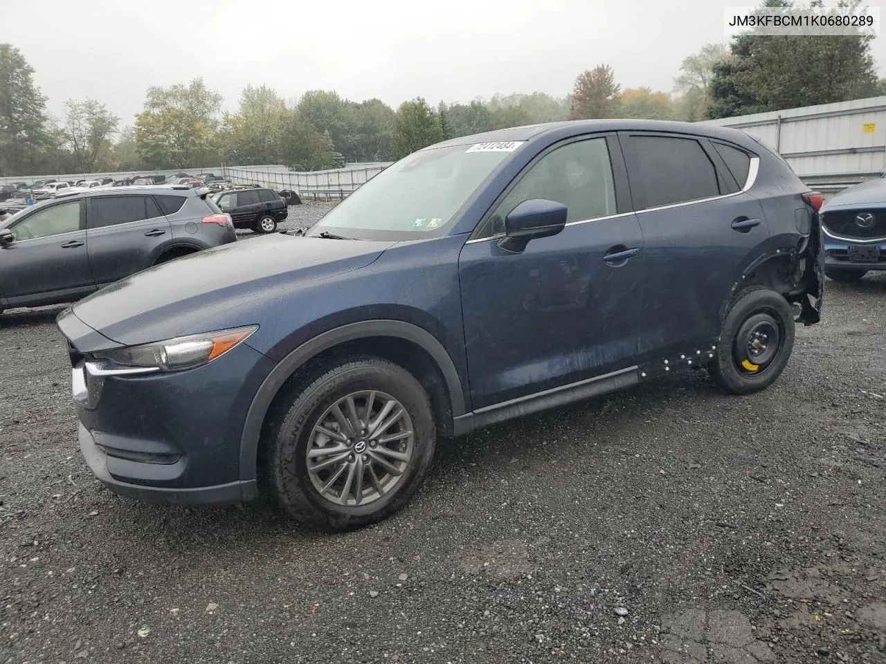 2019 Mazda Cx-5 Touring VIN: JM3KFBCM1K0680289 Lot: 72412484