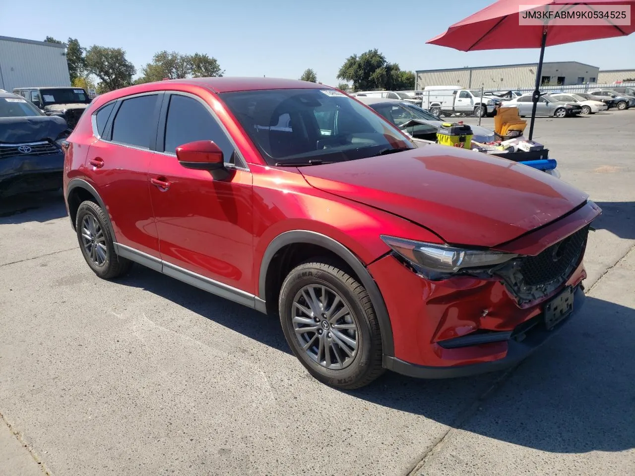 2019 Mazda Cx-5 Sport VIN: JM3KFABM9K0534525 Lot: 72466074