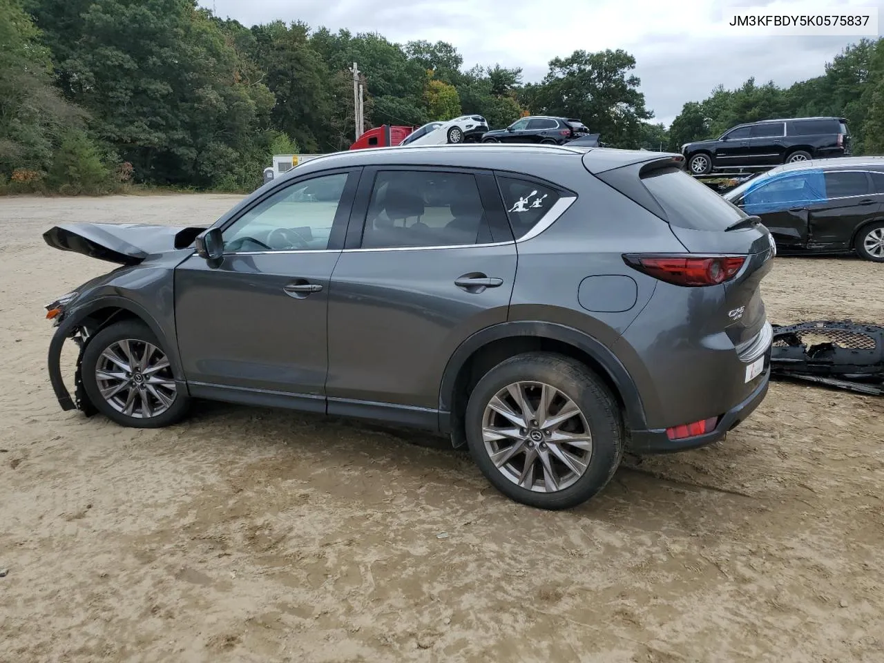 2019 Mazda Cx-5 Grand Touring Reserve VIN: JM3KFBDY5K0575837 Lot: 72497794