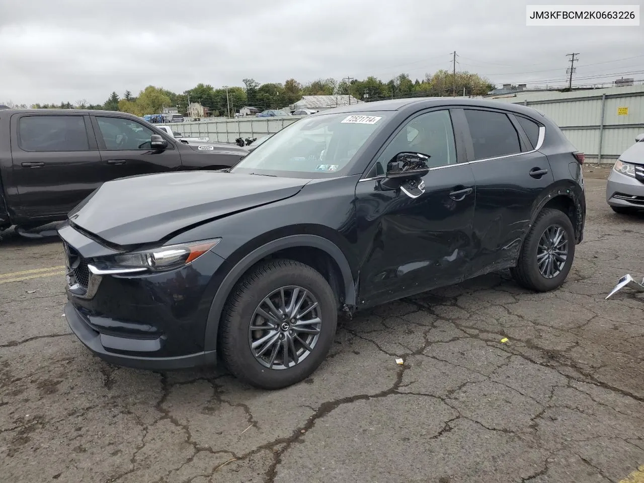 2019 Mazda Cx-5 Touring VIN: JM3KFBCM2K0663226 Lot: 72521714