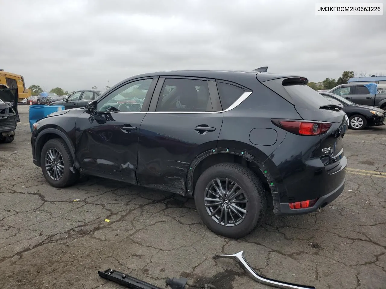 2019 Mazda Cx-5 Touring VIN: JM3KFBCM2K0663226 Lot: 72521714