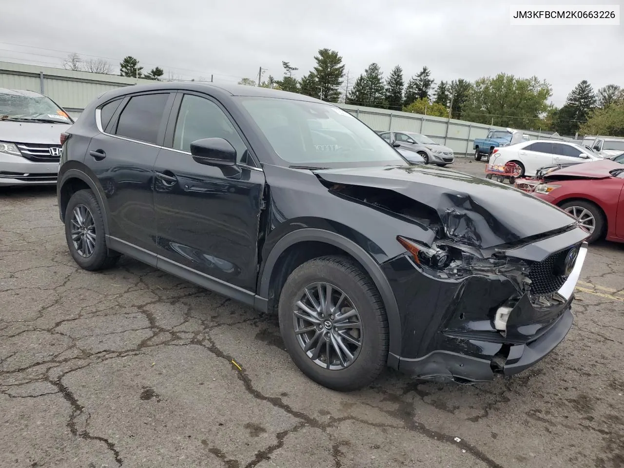 2019 Mazda Cx-5 Touring VIN: JM3KFBCM2K0663226 Lot: 72521714