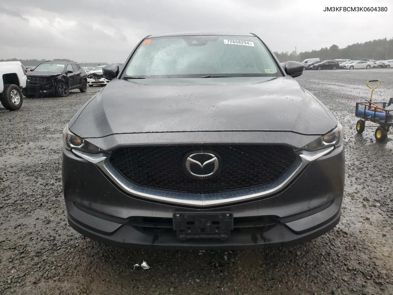 2019 Mazda Cx-5 Touring VIN: JM3KFBCM3K0604380 Lot: 72658294