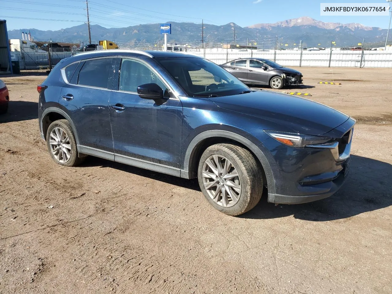 2019 Mazda Cx-5 Grand Touring Reserve VIN: JM3KFBDY3K0677654 Lot: 72704804