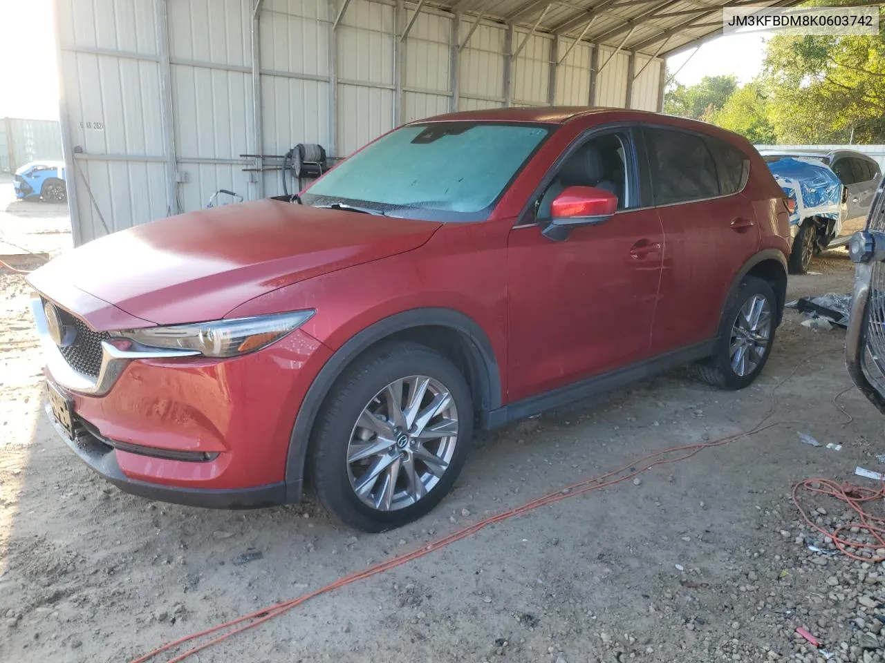 2019 Mazda Cx-5 Grand Touring VIN: JM3KFBDM8K0603742 Lot: 72757194