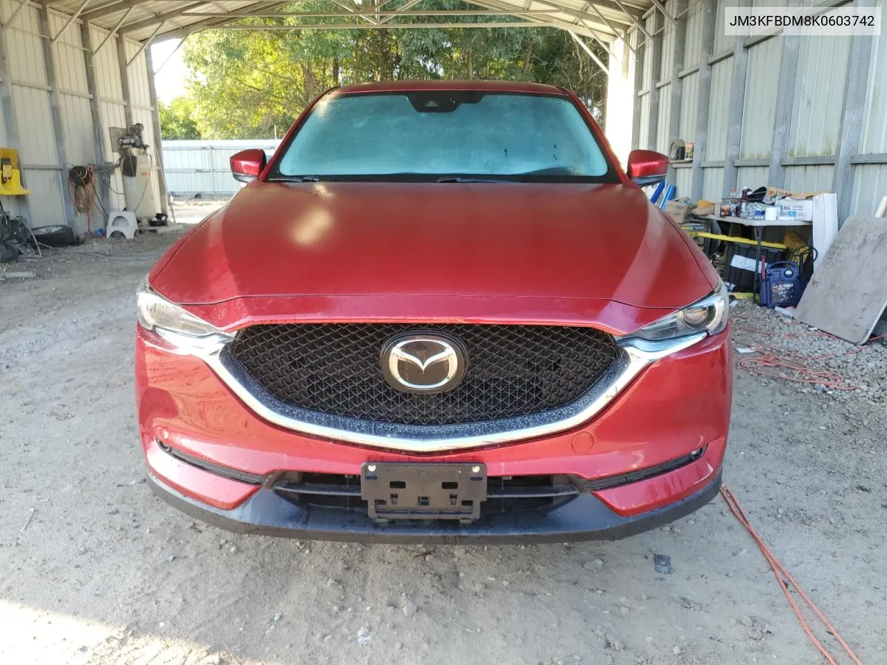 2019 Mazda Cx-5 Grand Touring VIN: JM3KFBDM8K0603742 Lot: 72757194