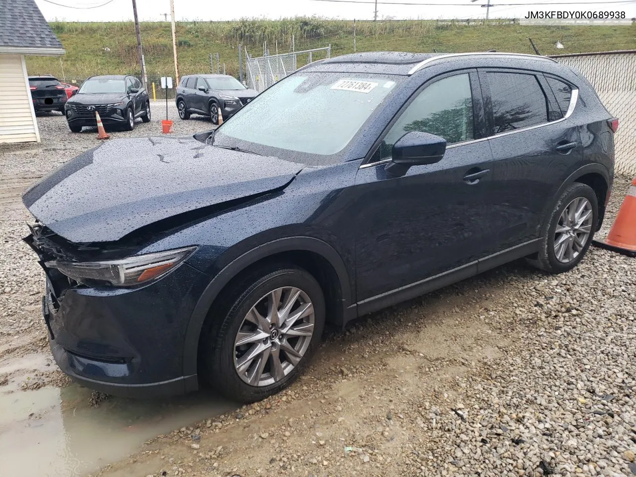 JM3KFBDY0K0689938 2019 Mazda Cx-5 Grand Touring Reserve